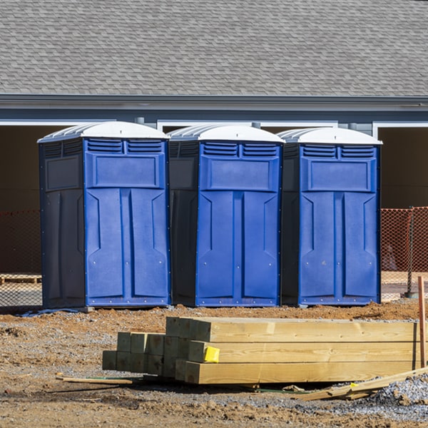 are there any restrictions on what items can be disposed of in the porta potties in Blountstown